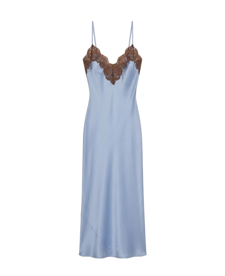 Danseurs lace slip dress