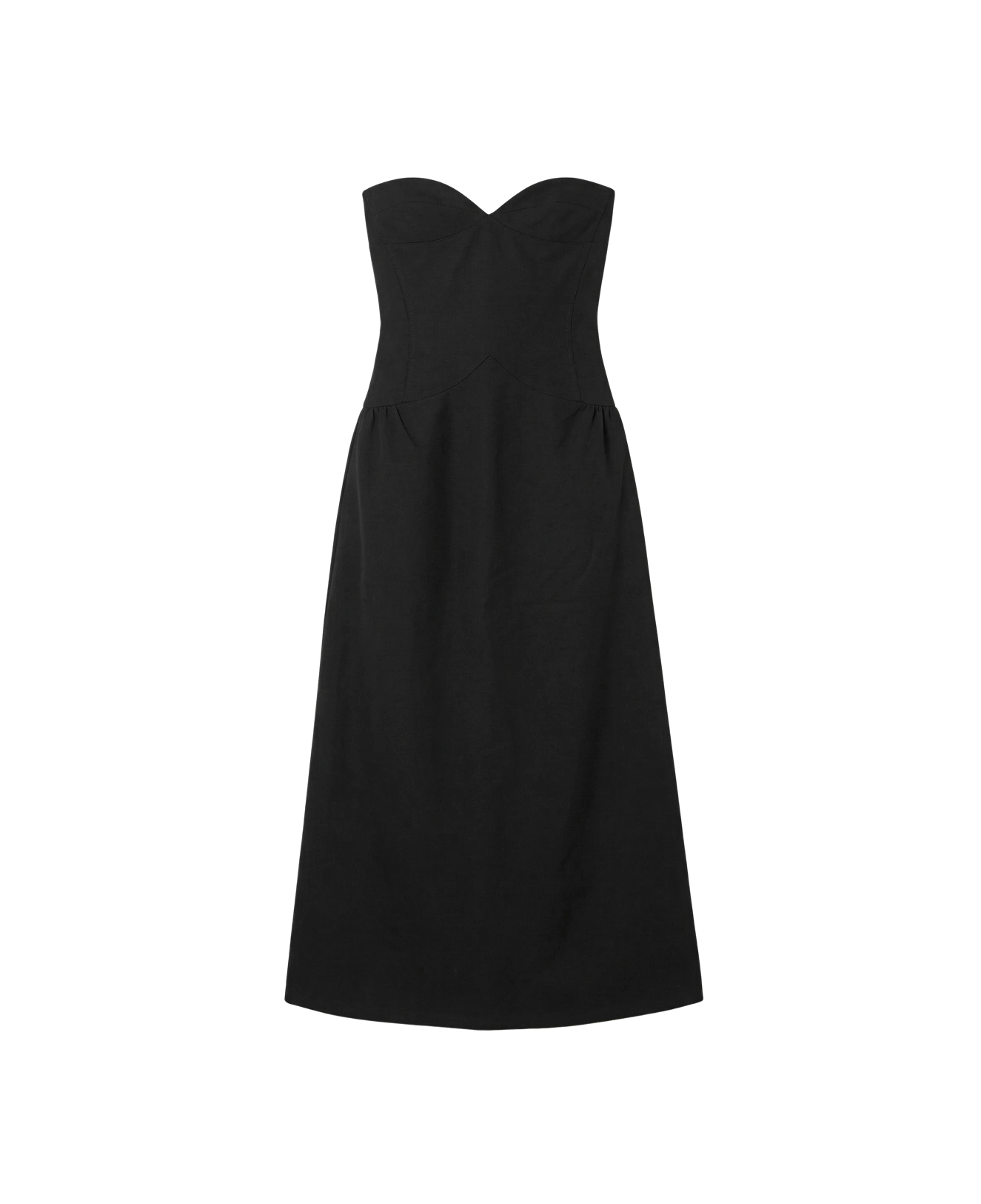 Drop waist midi dress