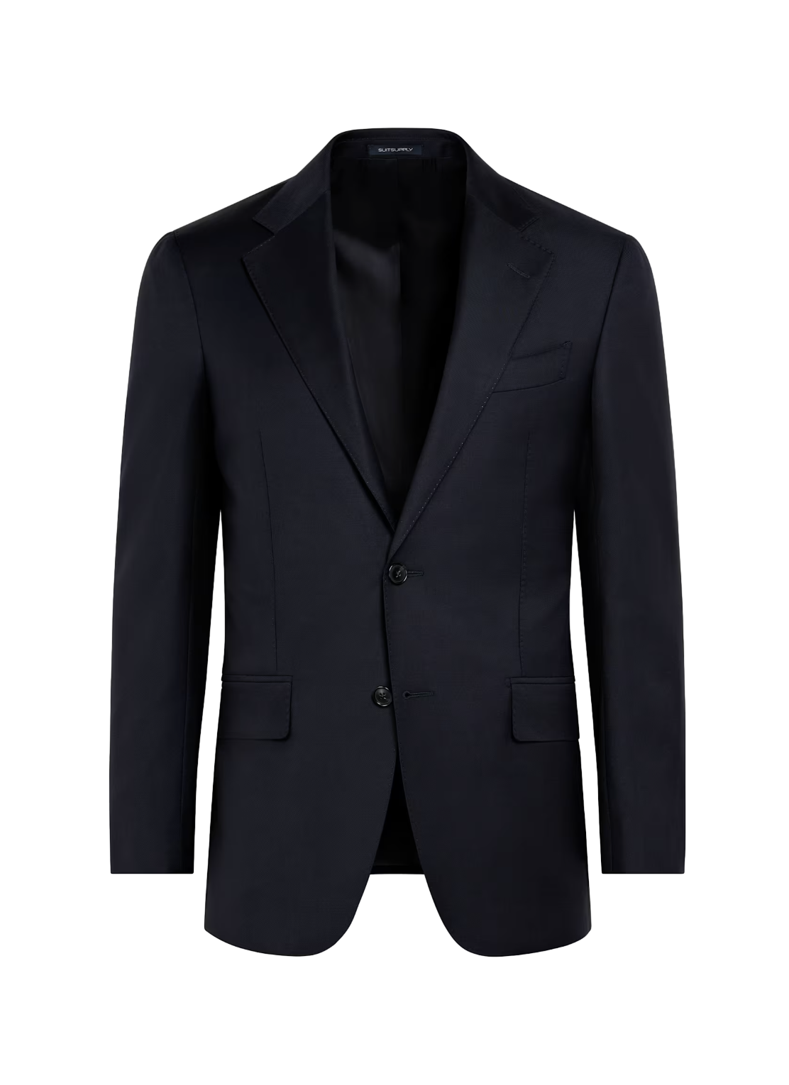 Navy wool blazer