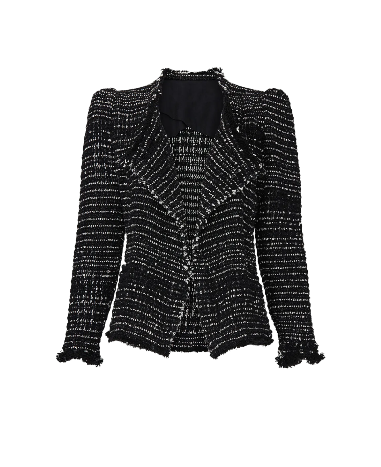 Bouclé tweed jacket