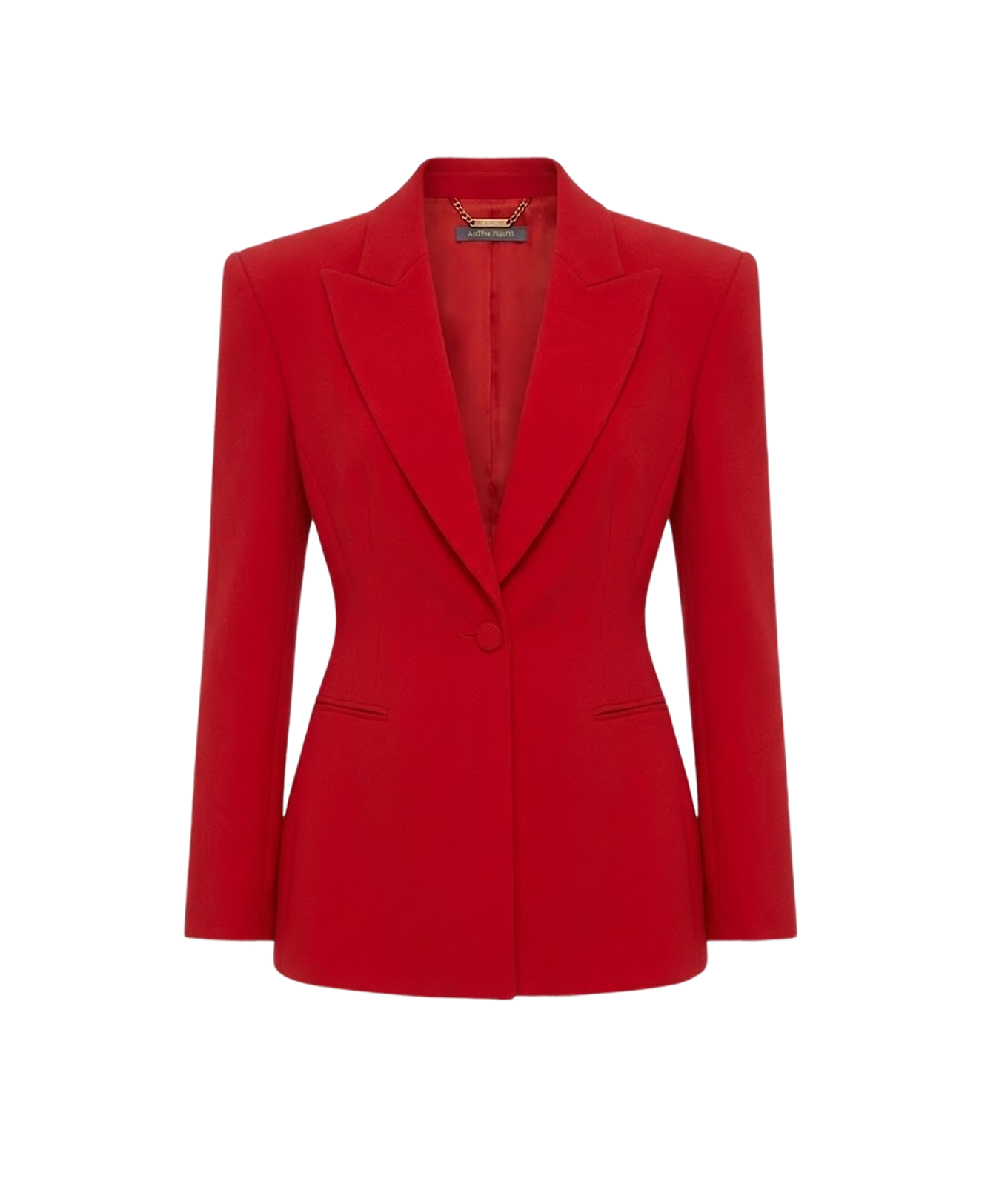 Blazer with shoulderpads