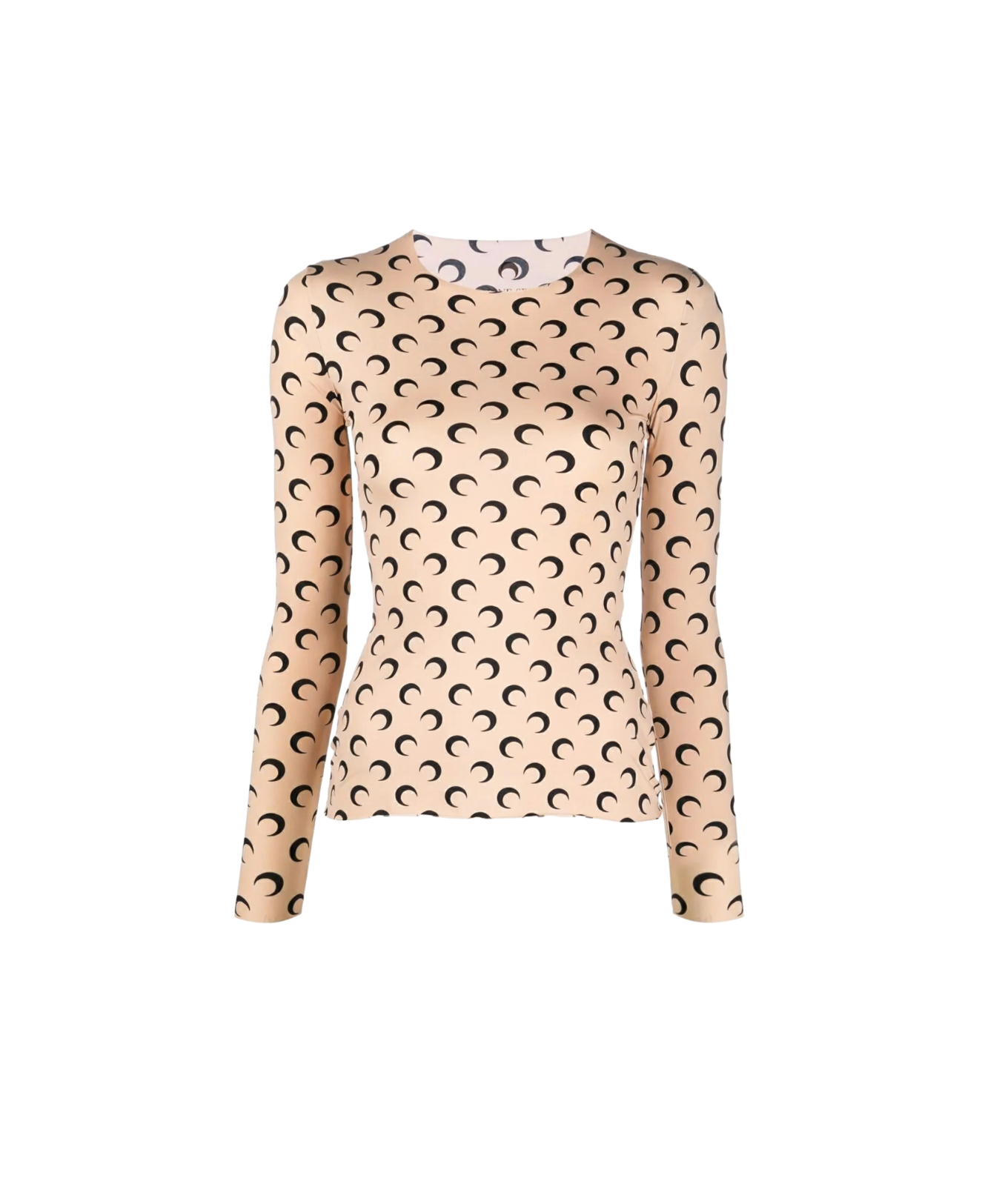 Crescent moon long-sleeve top