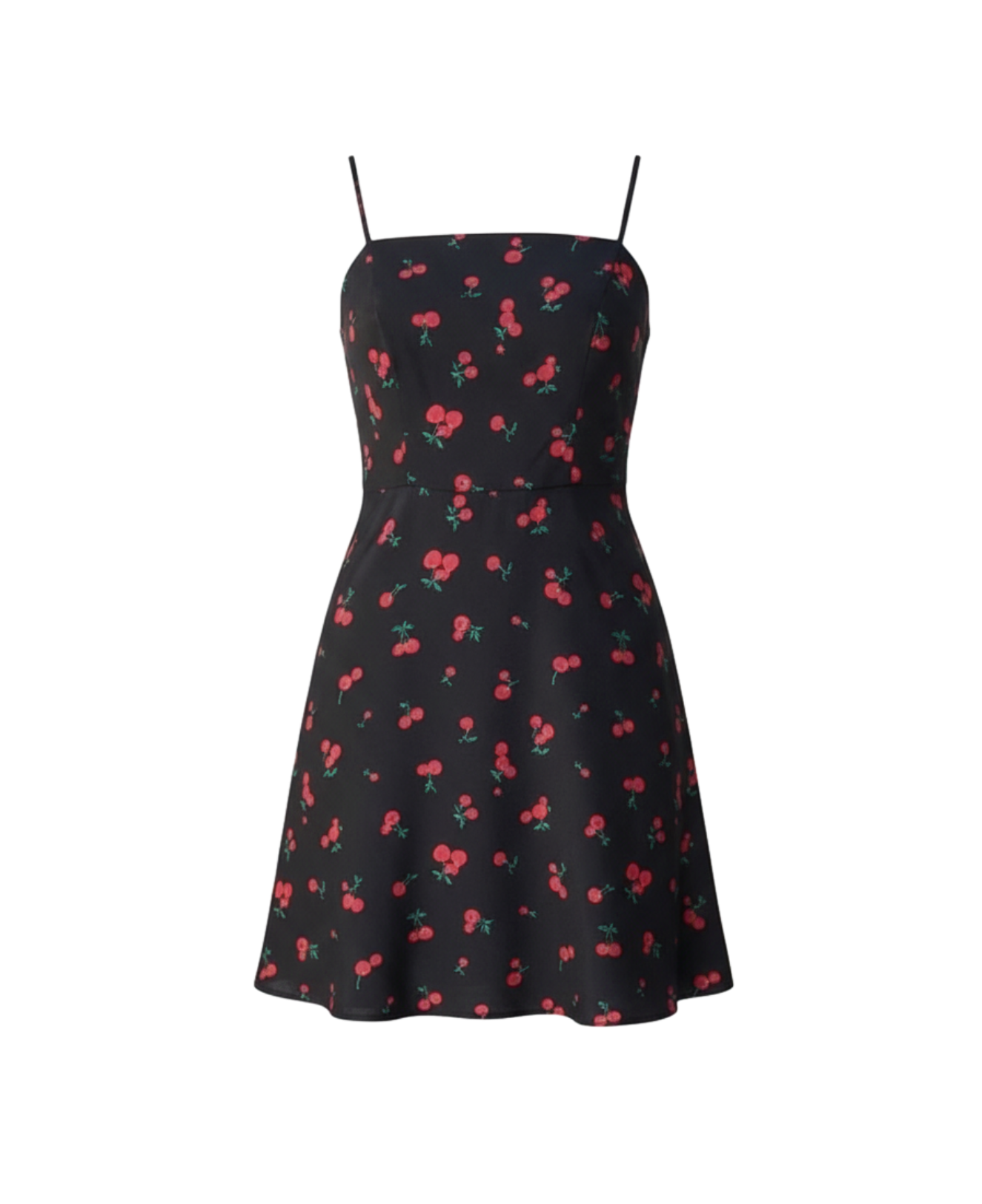 Cherry print mini dress